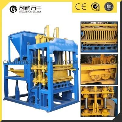 Qt4-15s Intelligent PLC Controlled Automatic Hydraulic Concrete Hollow Block Making Machine