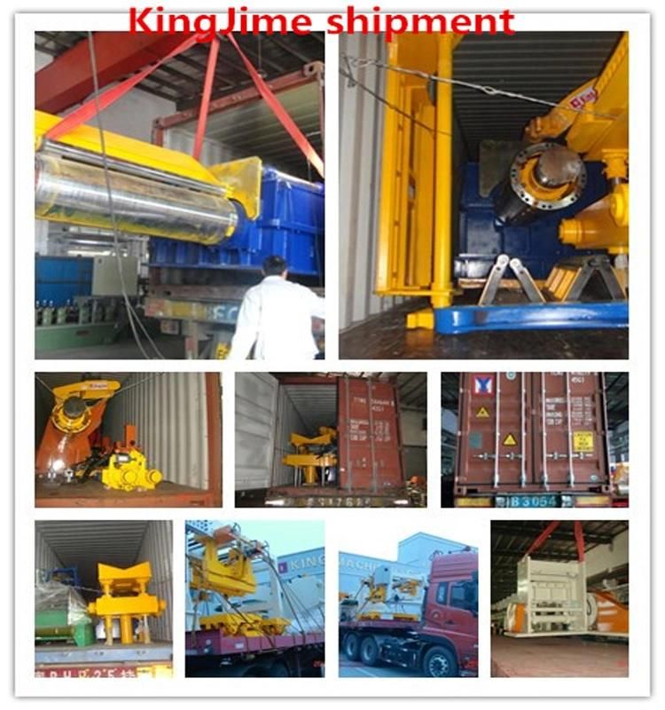 219mm Diameter Metal Tube Welded Pipe Mill Production Line with Automatic Sheet Feeder