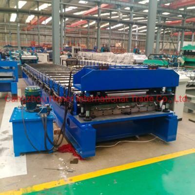 Automatic Ibr Metal Roof Sheet Cold Roll Forming Machine