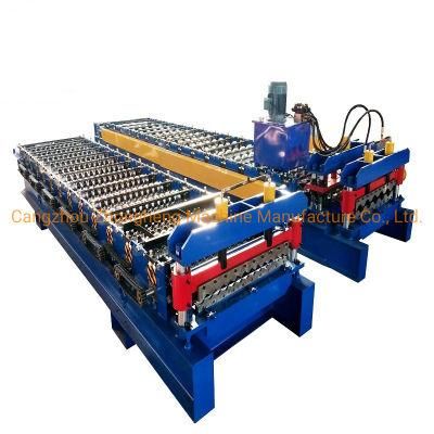 Galvanized Corrugated Steel Roof Panel Making Machine/Roll Forming Machine