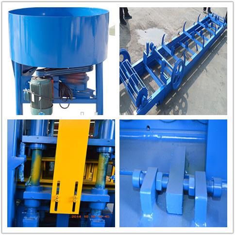 Hot Sale Qt40-1 Concrete Brick Making machine Pavering Vibration Machine in Africa