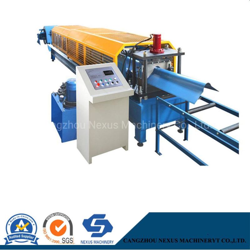 Metal Angle Ridge Cap Roof Roll Forming Machine with Good Price