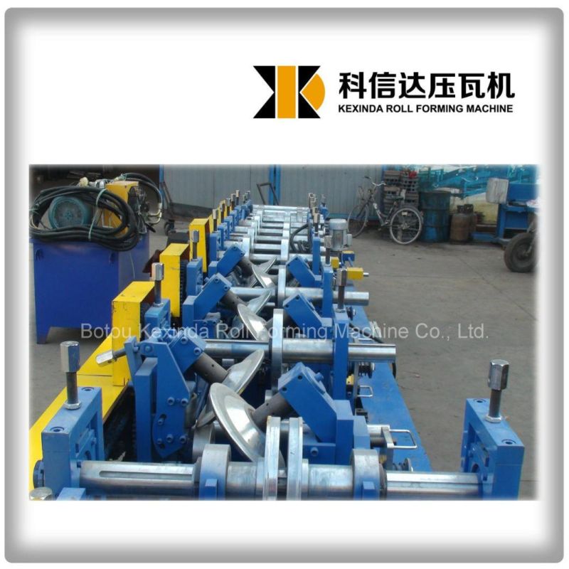 C and Z Interchangeable Purlin Roll Forming Machine