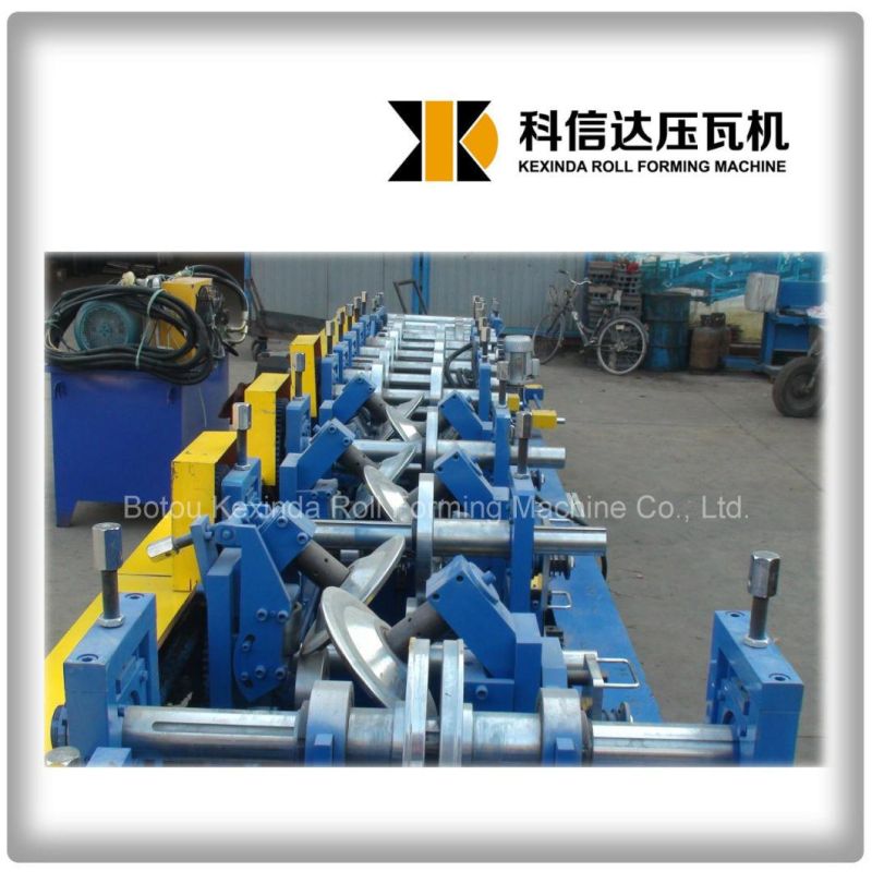 C and Z Interchangeable Purlin Roll Forming Machine