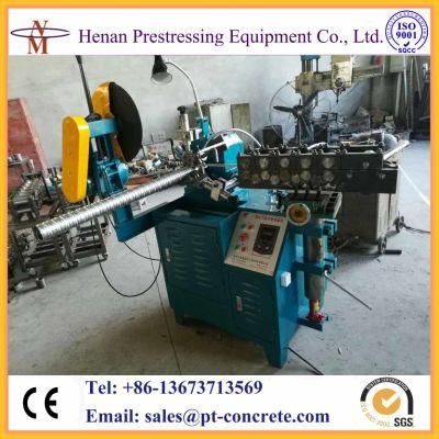 Post Tension Spiral Ducting Forming Machine From 40mm to 200mm Diameter