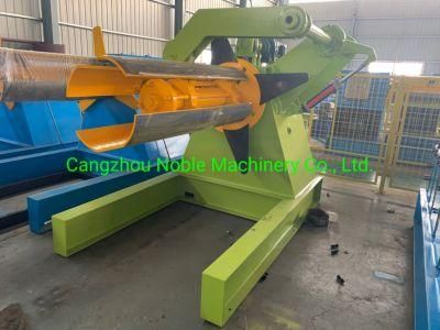 Factory Direct Price 5tx1250 Hydraulic Uncoiler with Coil Car, Link-Connected