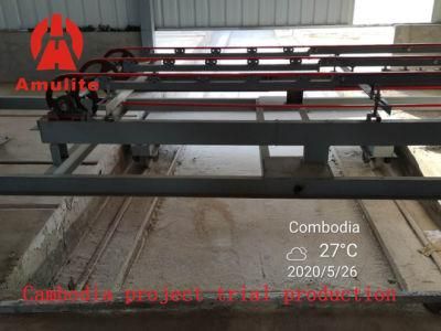 Use Steel to Produce Many Details Fiber Cement Board Machine
