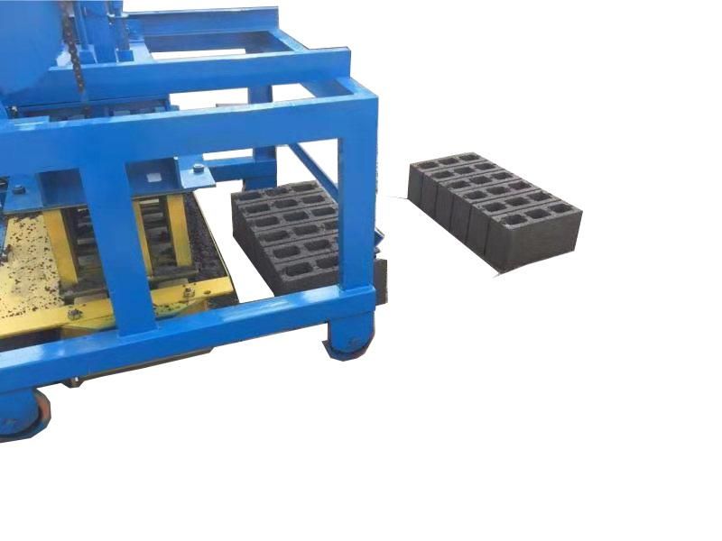 Qmj4-40 Diesel Moveable Concrete Block Brick Making Machine