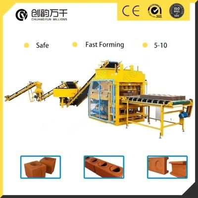 Construction Equipment Cy5-10 Fully Automatic Clay Brick Machine