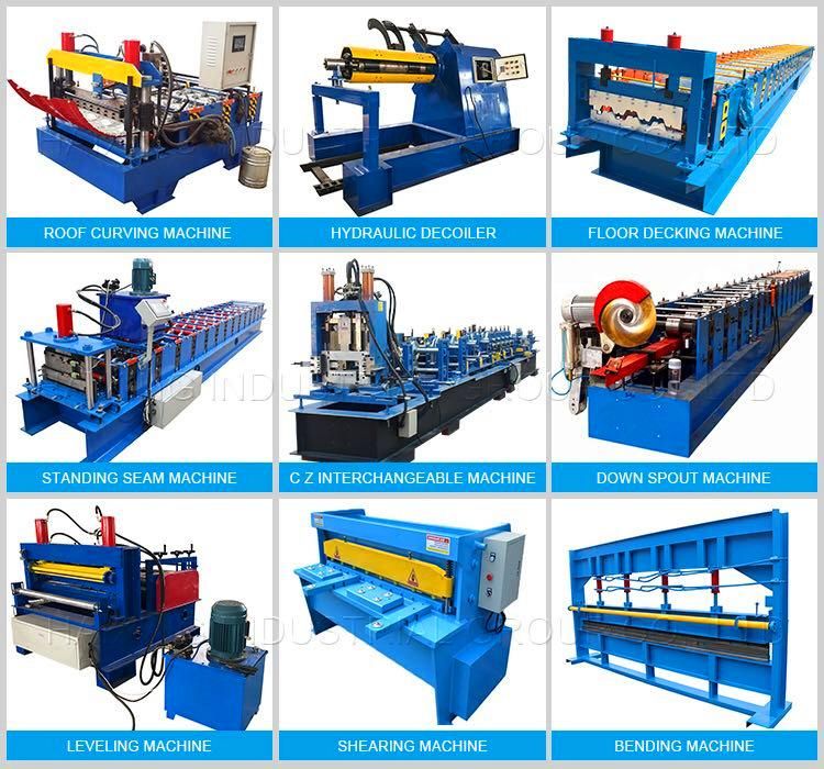 Metal Profile Roll Forming Machine Used for Farm Steel Fence Panel