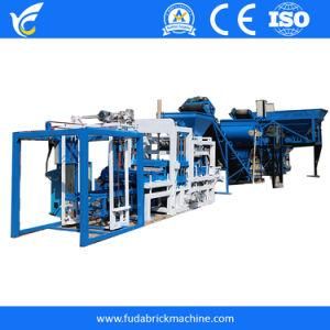 Fuda Linyi Qt4-24 Interlocking Cement Brick Block Making Machine