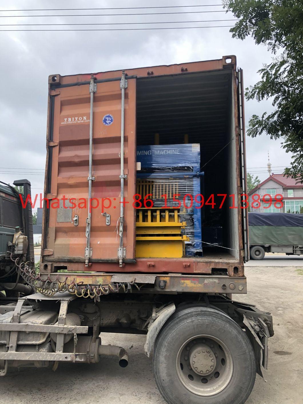 Qt4-30 Concrete Hydraulic Electric/Diesel Block Making Machine Brick for Zimbabwe