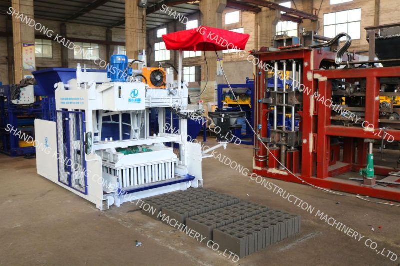 Qtm10-15 Semi-Automatic Mobile Block Making Machine Kaidong Machinery