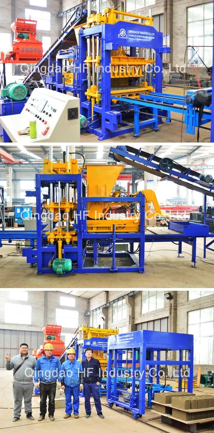 Qt5-15 Automatic and Hydraulic Concrete Block Machine/Cement Brick Machine/Hollow Brick Machine/Interlock Block Machine