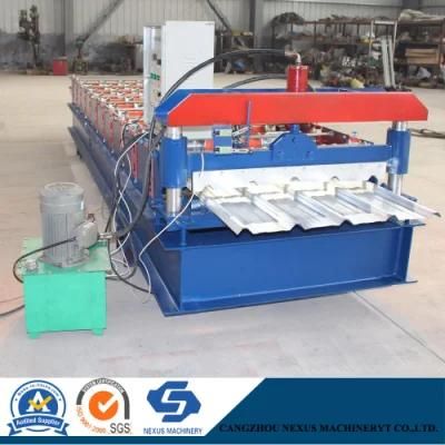 Corrugated Color Steel Roof Making Machine Metal Trapezoid Roofing Sheet Profile Roll Forming Machine