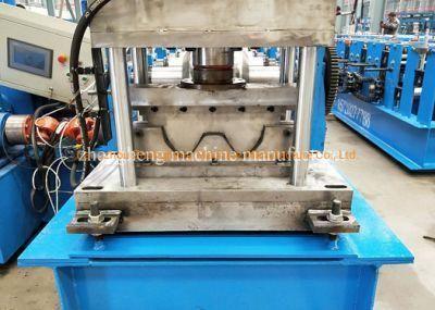 Road Crash Barrier or W Beam / Side Rail Guard Roll Forming Machine