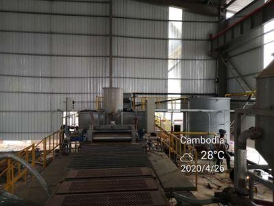 Fibre Cement Sheet Machine Can Be Designed and Installed According to The Size and Shape of The Factory
