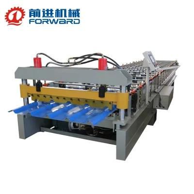 Philippines Long Span / Rib Color Steel Roof Tile Forming Machines