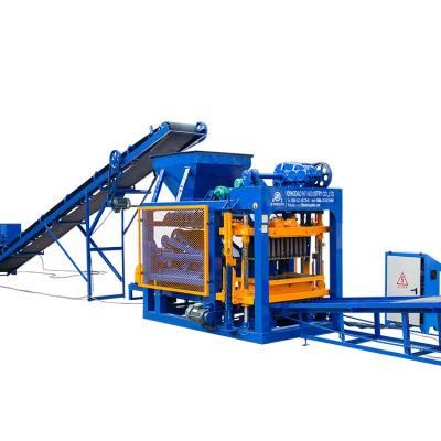 Qt4-25 Concrete Cement Small Automatic Line Production Block Making Machine