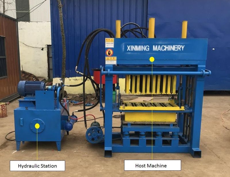 Qt4-30 Concrete Hydraulic Electric/Diesel Block Making Machine Brick for Zimbabwe