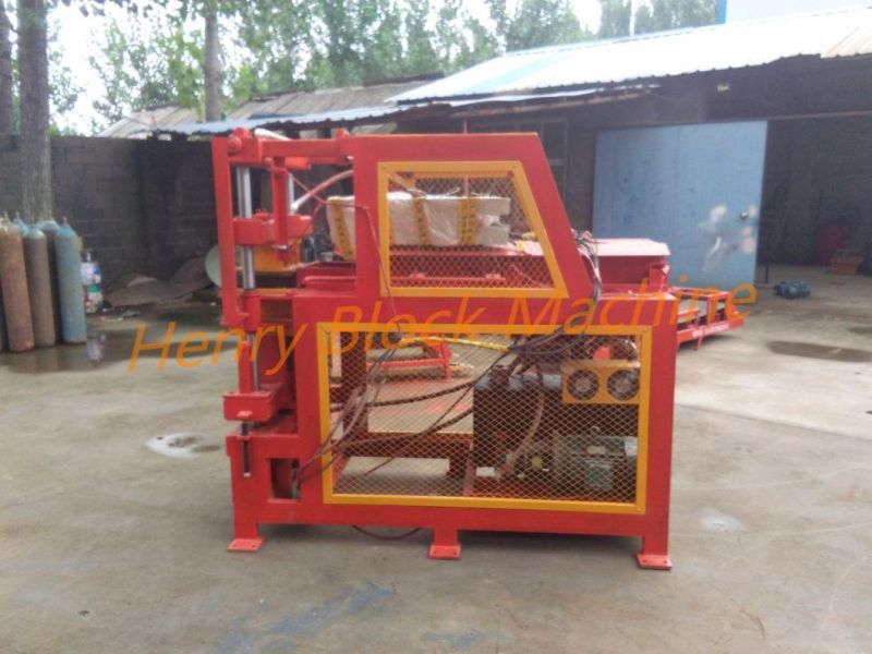 Hr2-10 Automatic Holland Soil Interlocking Brick Machine