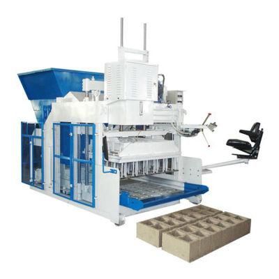 Mobile 12A Brick Making Machine Concrete Block Making Machine with Replaceable Molds