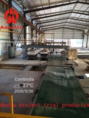 China Amulite Fiber Cement Board production Line for Prefabricated Industry