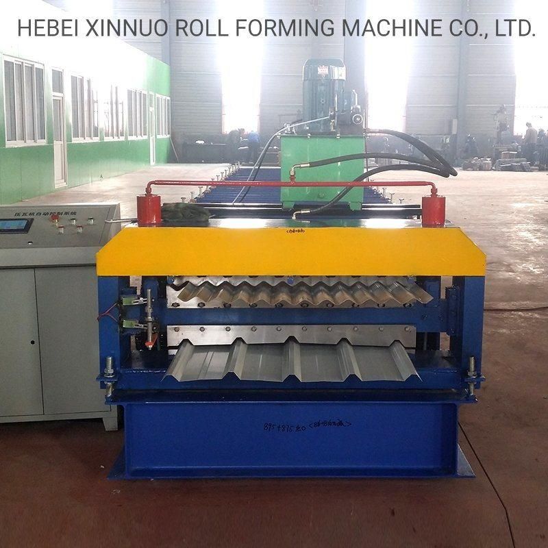 Xinnuo 836+836 Double Layer Roofing Sheet Roll Forming Machine