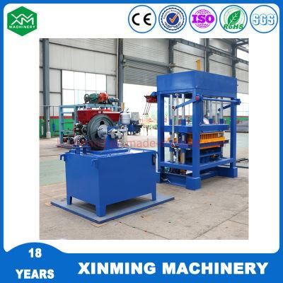 Good Quality Qt4-30 Hollow Block Machinery Colorful Paving Brick Making Machine for Sale