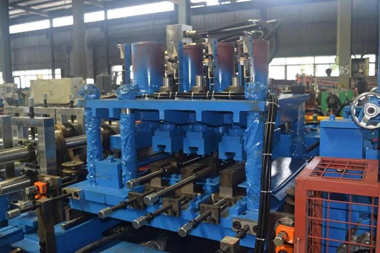 Metal Steel Frame Profile Structure Building Warehouse Automatic Changed CZ Purlin Cold Roll Forming Making Machine for Prefabricated House