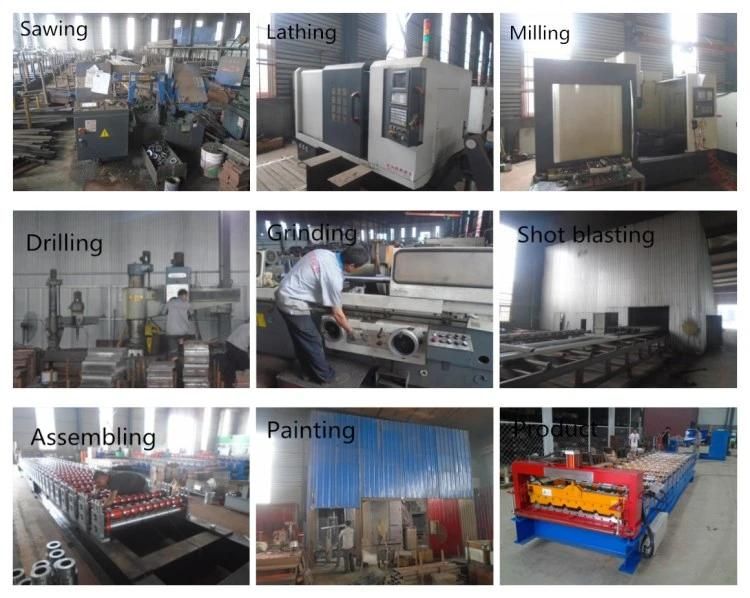 Roofing Tiles Making Machine/Double Layer Profile Sheet Rolling Forming Machine