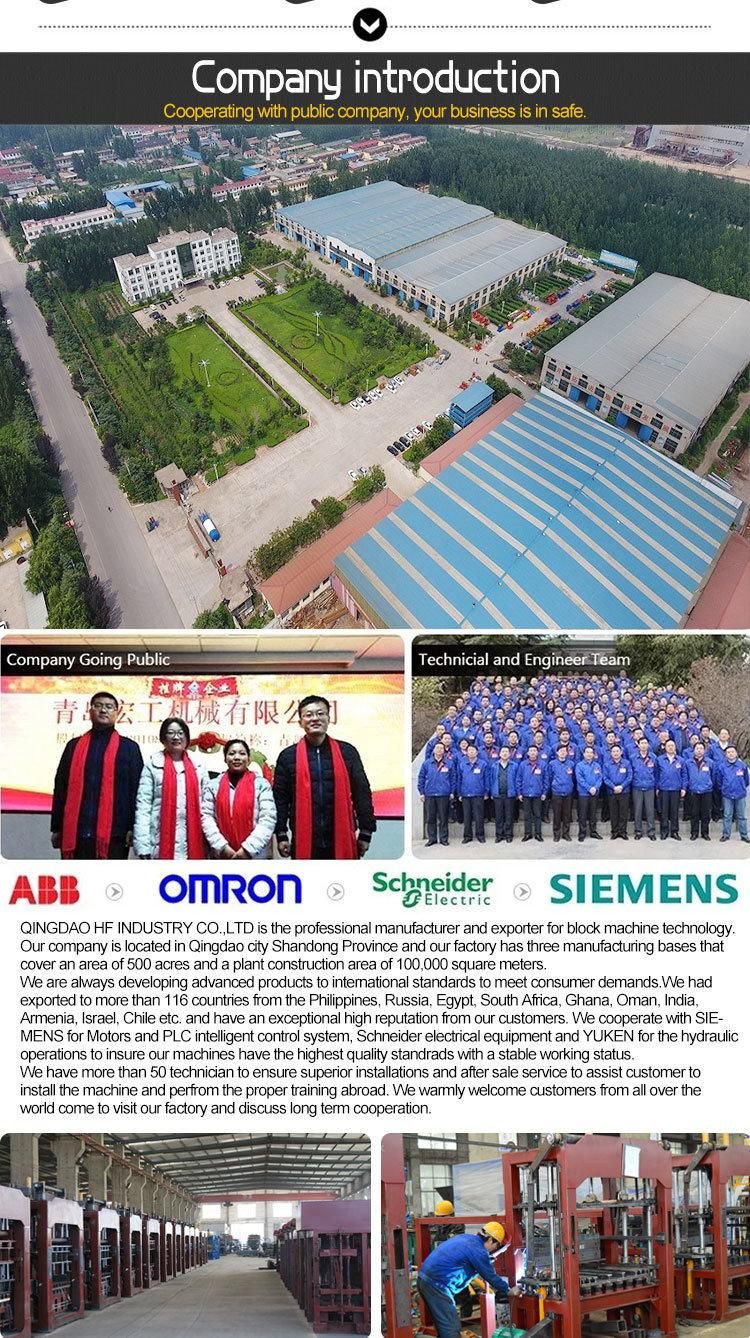 Qt10-15 Automatic Block Making Machine/Brick Making Machine/Hydraform Block Making Machine