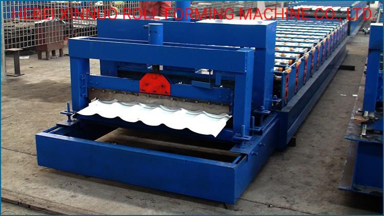 1000 Step Glazed Roof Tile Making Polish Machine Tiles Glazed Flow Machine