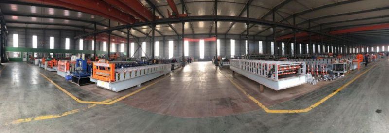 Xinnuo 1100 Roof Panel Glazed Tile Roll Forming Machine