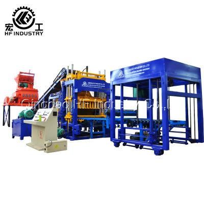 Qt5-15 Automatic Block Machine Concrete Block Making Machine