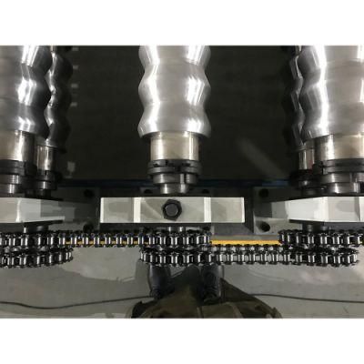 High Speed No Stop Cutting Accurate Corrugated Roof Wall Panel Tile Making Machine