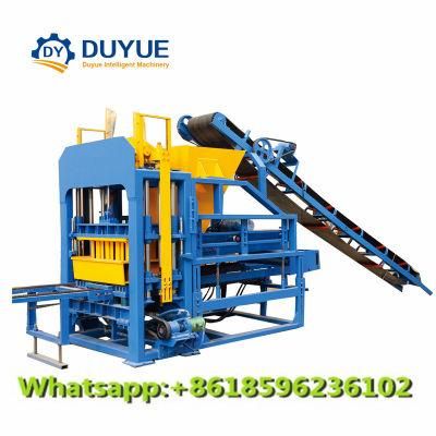 Hot Sale Qt4-15 Automatic Cement Hollow Block Machine, Concrete Brick Machinery