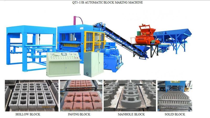 Cement Block Making Machine Brick Making Machine (nyqt6-15)