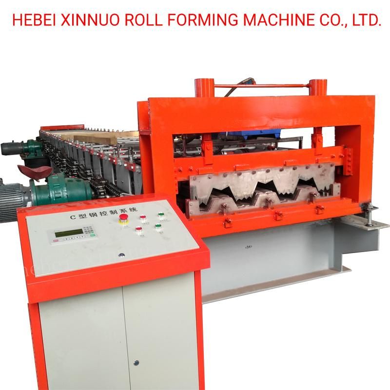 Automatic Aluminum 720 Cold Form Steel Floor Deck Roll Forming Machines