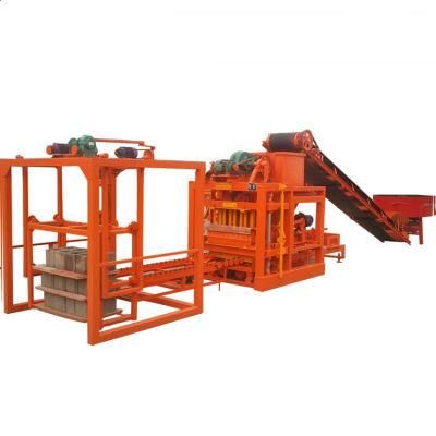 Cement Brick Machine Price Qt 4-25 Automatic Hollow Block Machine