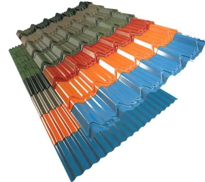 0.12-0.8mm Thickness Transverse Corrugated Color Steel Roof Tile Roll Forming Machine