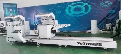 Jinan Seth Supply Double Head Rising blade Cutting Machine CNC Double Head Cutting Saw for Sale