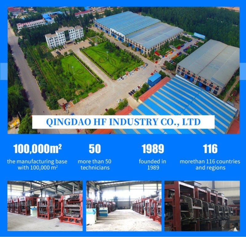 Qt5-15 Hydraulic Automatic Concrete Cement Interlocking Brick Block Making Machine Machinery in China Factory