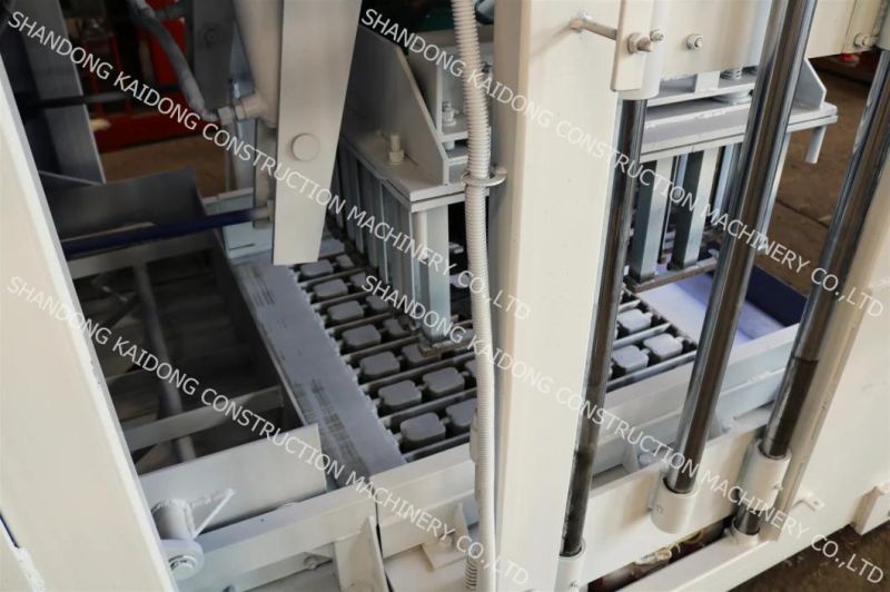 German Technology Qtm10-15 Semi Automatic Mobile Block Making Machine