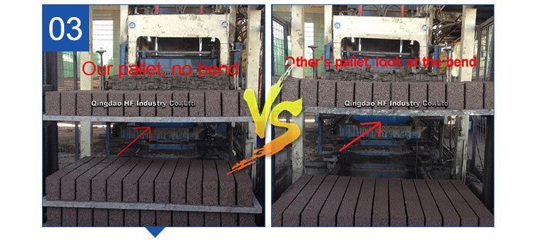 Block Making Machine Pallet Reinforced Gmt Fiber Plastic Pallet for Concrete in Peru