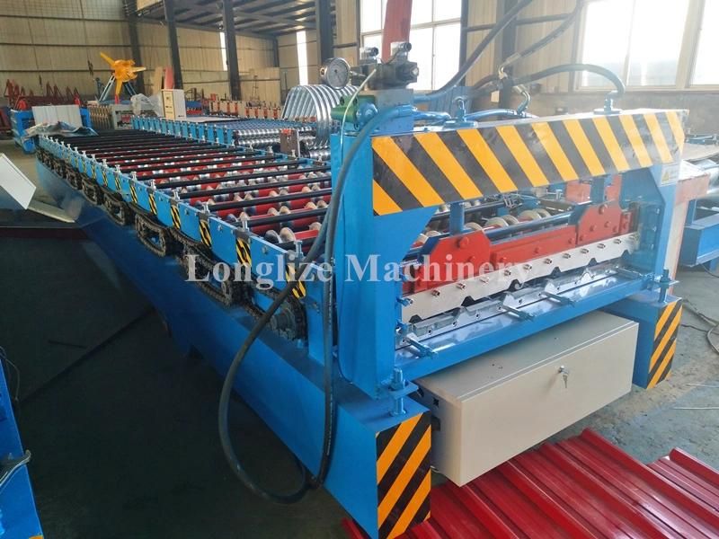 Single Layer Roof Tile Roll Forming Machine