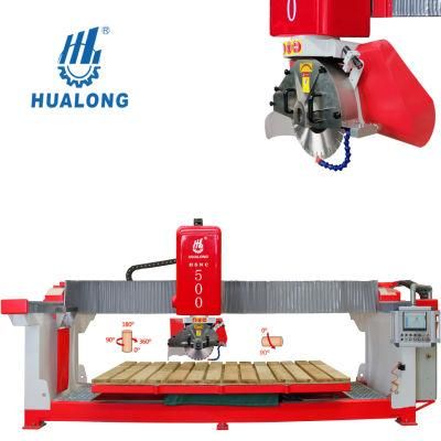 Hsnc-500 Full Automatic Bridge Stone Cutting Countertop Milling Machine