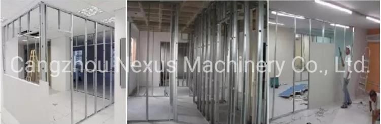 Steel C Channel Metal Stud Production Line C Profile Drywall Channels Machine