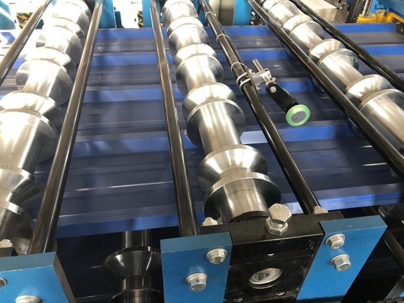 Double Layer Roofing Sheet Machine Ibr Tile Metal Roof Making Machine