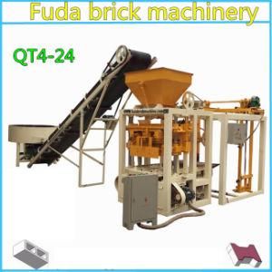 Hot Sell Best Price Qt4-24b Vibrated Block Making Machine